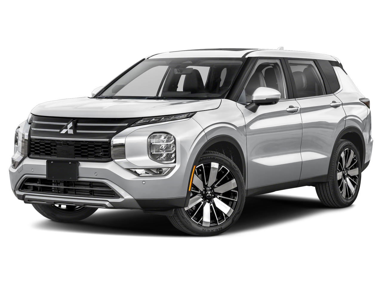 2026 Mitsubishi Outlander SE in Diamond — front three-quarter view